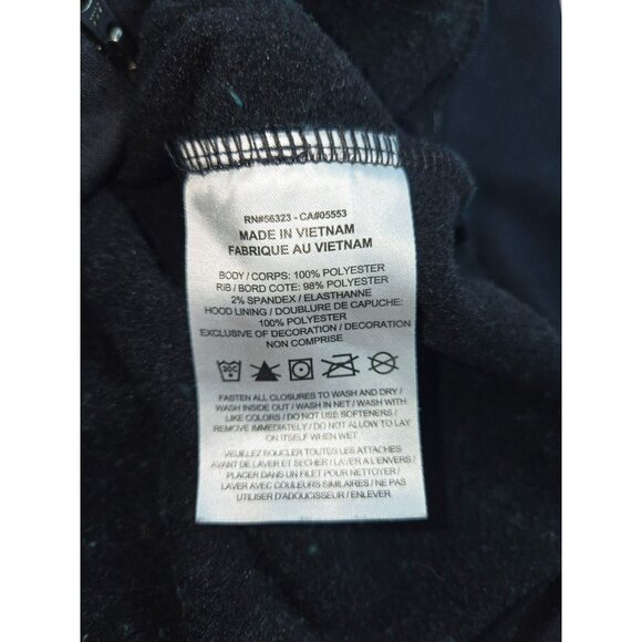 Purdue Boilermakers Nike Dri-Fit Full-Zip Hoodie Medium Black Polyester Jacket - Picture 6 of 10